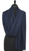 Pashmina bleu marine