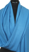 Pashmina bleu maya