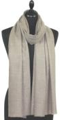 Pashmina Beige-Gris Naturel