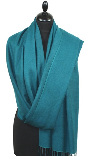 Pashmina Bleu Canard
