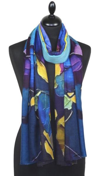 Écharpe Cachemire Jardin de Brume