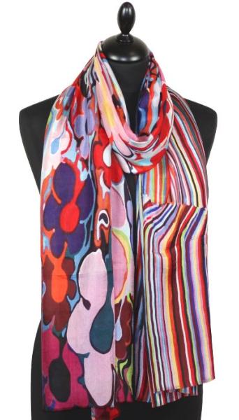 Écharpe en Soie Flamenco