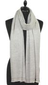 Étole Laine et Cachemire Beige Clair