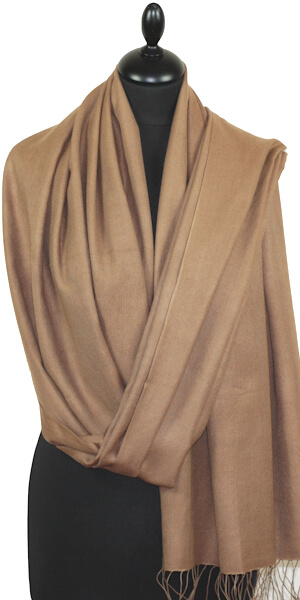Pashmina Beige Tabac