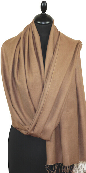 Pashmina Beige Tabac