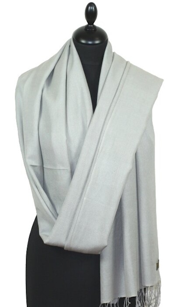 Pashmina Gris Argent