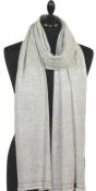 Étole Laine et Cachemire Beige Clair
