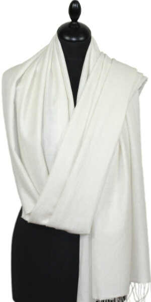 Pashmina Blanc Cassé