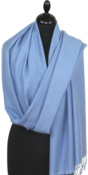 Pashmina bleu gris