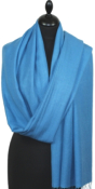 Pashmina bleu maya
