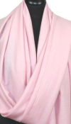 Pashmina rose pâle