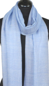Sky Blue Wool Scarf