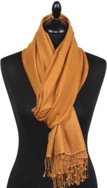 Caramel Pashmina Scarf