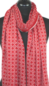 Écharpe Cachemire rouge Hermes