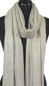 Étole Laine et Cachemire Beige Sable