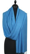 Pashmina bleu maya