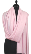 Pashmina rose pâle