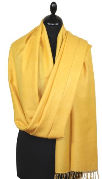Sunshine Yellow Pashmina Scarf