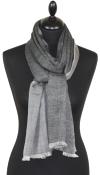 Black Wool Scarf
