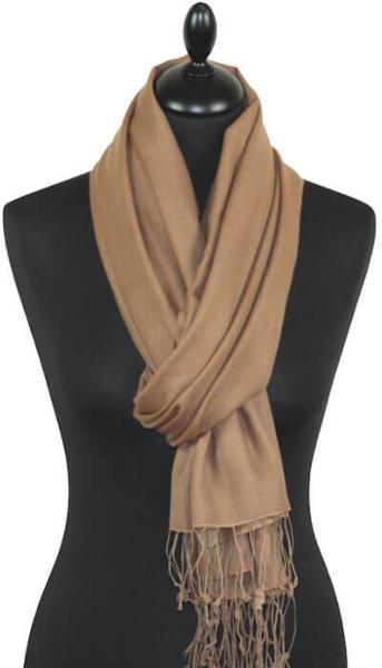 Pashmina Beige Tabac