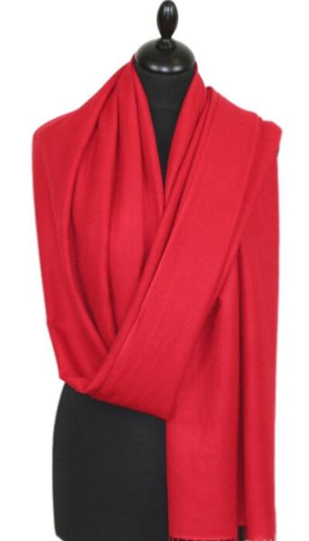 Pashmina Rouge Hermès