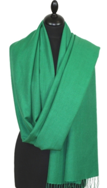 Pashmina vert émeraude
