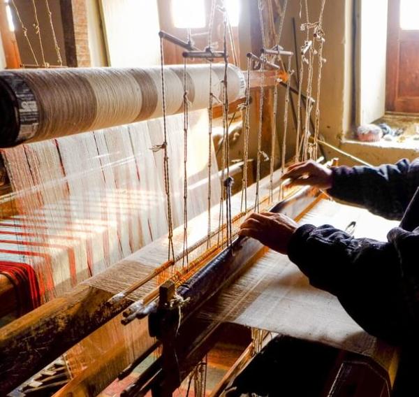 Pashmina Beige-Gris Naturel