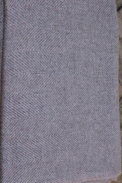 Étole Laine et Cachemire Gris Ardoise