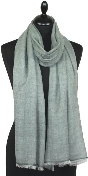 Écharpe en Laine Vert de Gris
