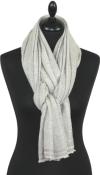Étole Laine et Cachemire Beige Clair