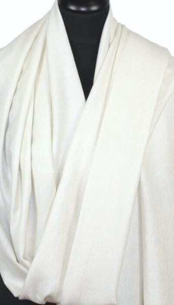 Off-White Pashmina Scarf