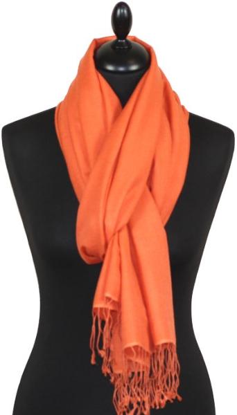 Orange Pashmina Scarf