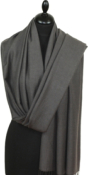 Pashmina gris anthracite