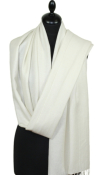 Pashmina ivoire