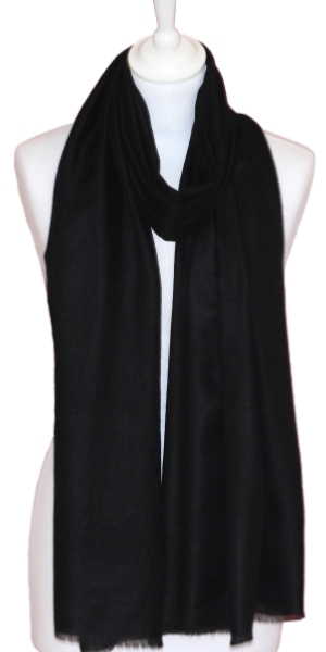 Pashmina noir