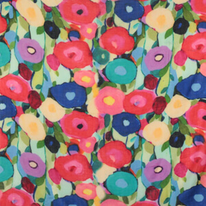 Carr en laine  motifs colors pour femme