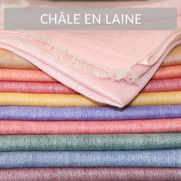 Chle 100% pure laine pour femme et homme charpe