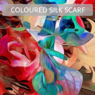 Lightweight silk scarves for women, soft and thermo-regulating, woven in India with traditional or modern patterns.