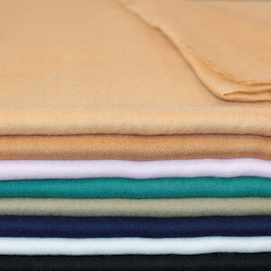 Plain cashmere scarf for women and men