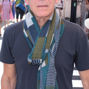 Men’s 100% Cashmere Patterned Scarves – Handmade