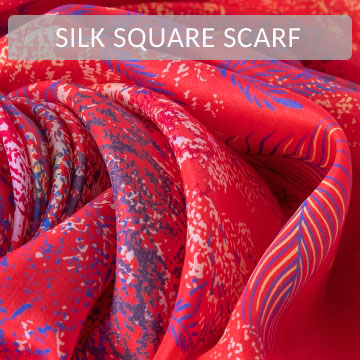 Square Silk Scarf for Women and Men scarves